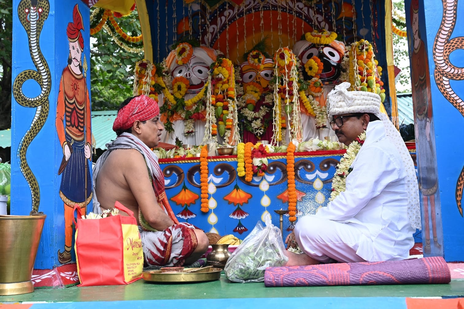 इस्पात नगरी बोकारो में निकली भगवान जगन्नाथ की भव्य रथ यात्रा