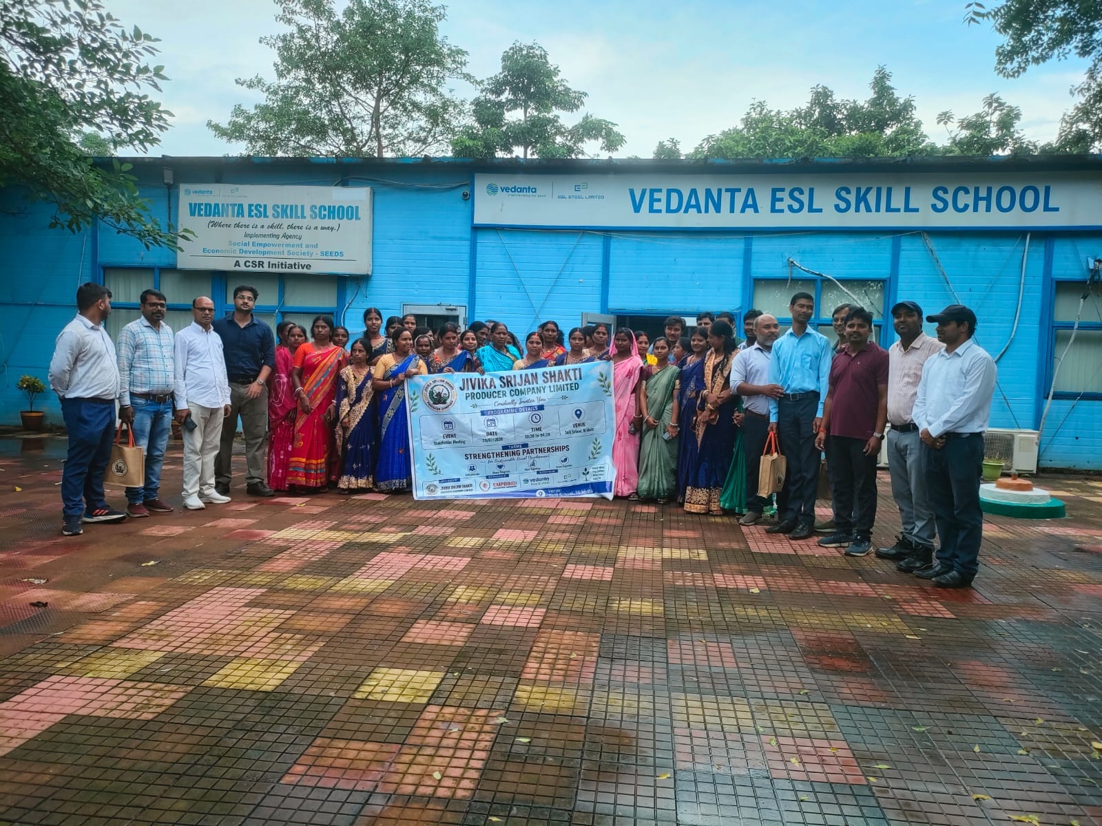 प्रोजेक्ट जीविका के तहत ईएसएल स्टील की हितधारक कार्यशाला
